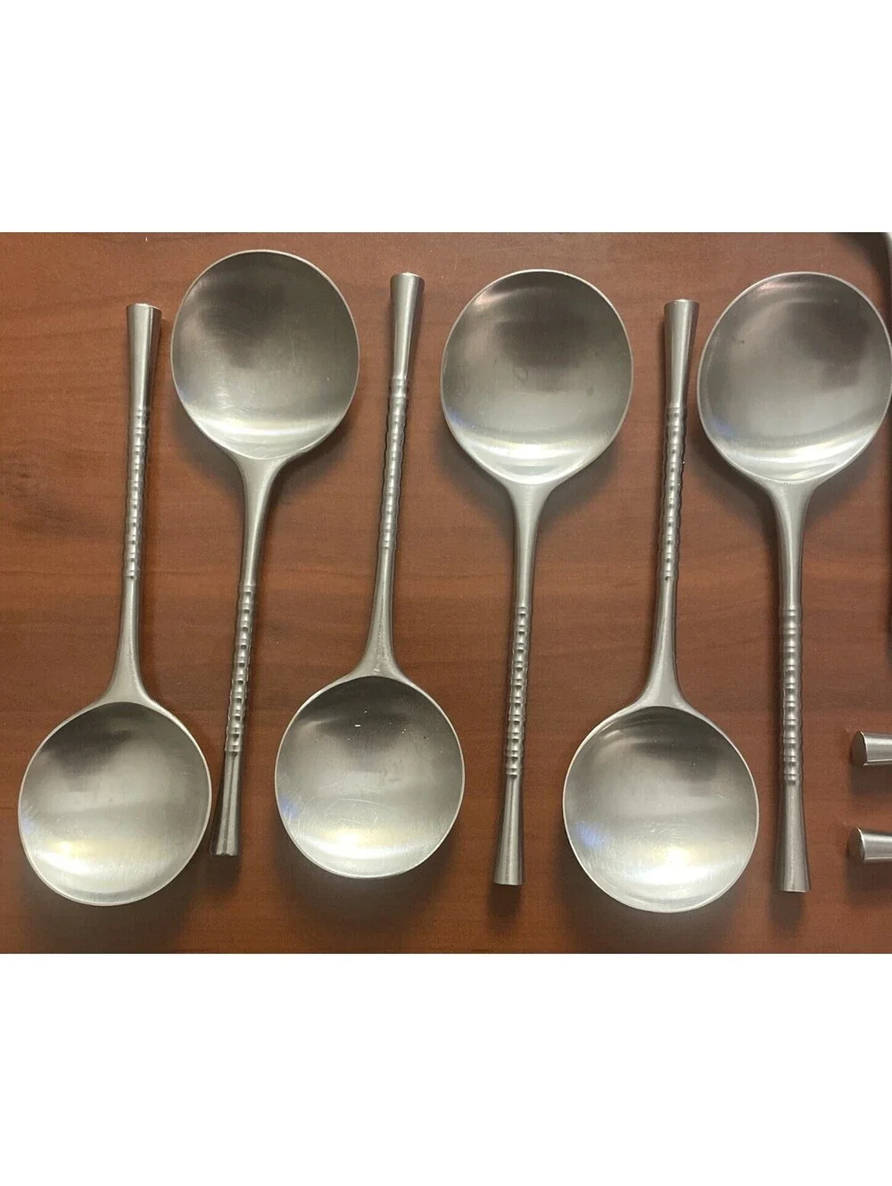 Vintage DANSK JETTE Stainless Finland IHQ 15 pcs Knife Spoon INCOMPLETE